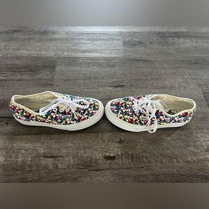 Women’s Lifted Flower Laced Vans 6